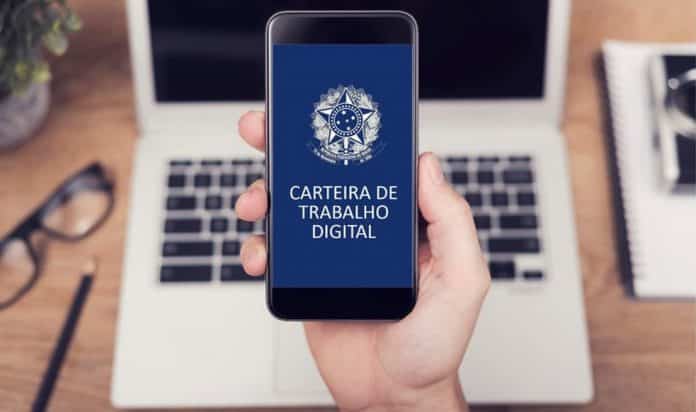 CTPS digital pelo celular