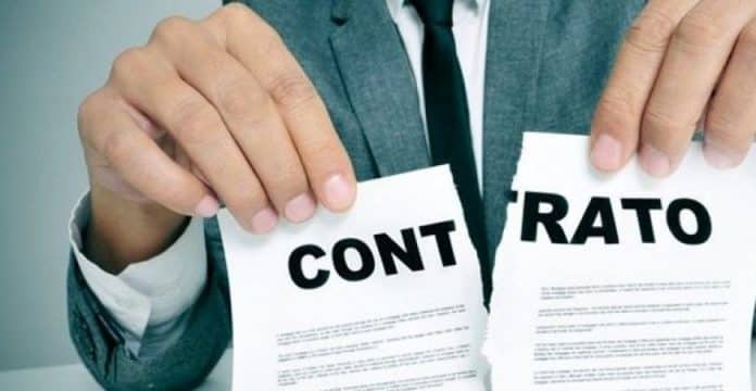 contrato suspenso