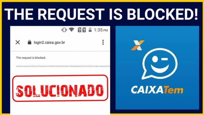 “the request is blocked”