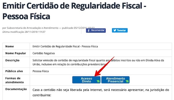 Emitir Certidão De Regularidade Fiscal Cnd Passo A Passo 9437