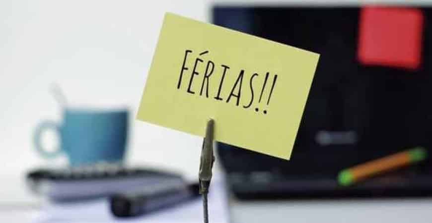 férias