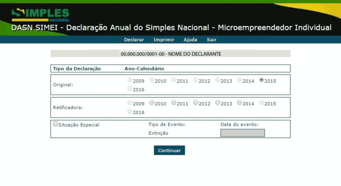 Quando começa o prazo para envio do DASN-SIMEI?